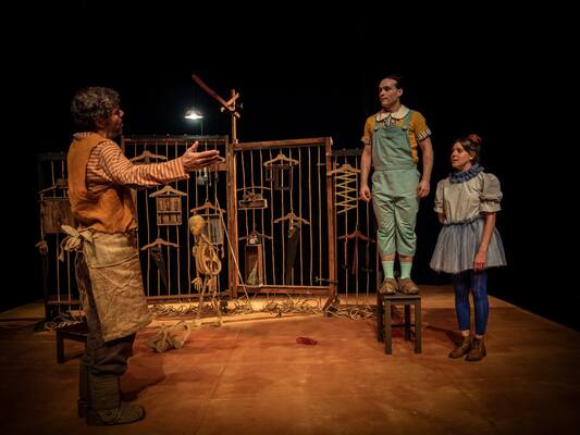 Pinóquio e o Lençol Mágico
Pinóquio e o Lençol Mágico